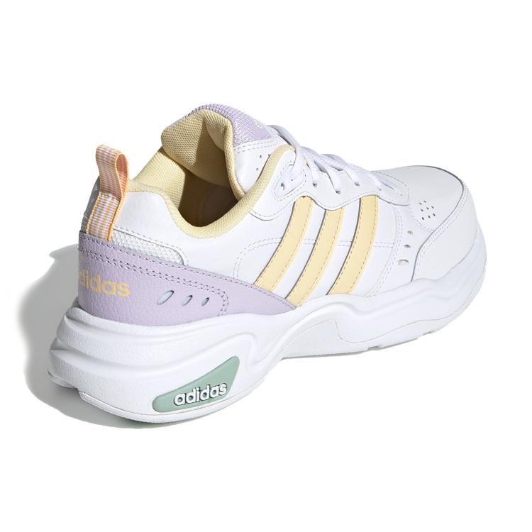adidas Neo Strutter White/Purple/Yellow Women's FY4376