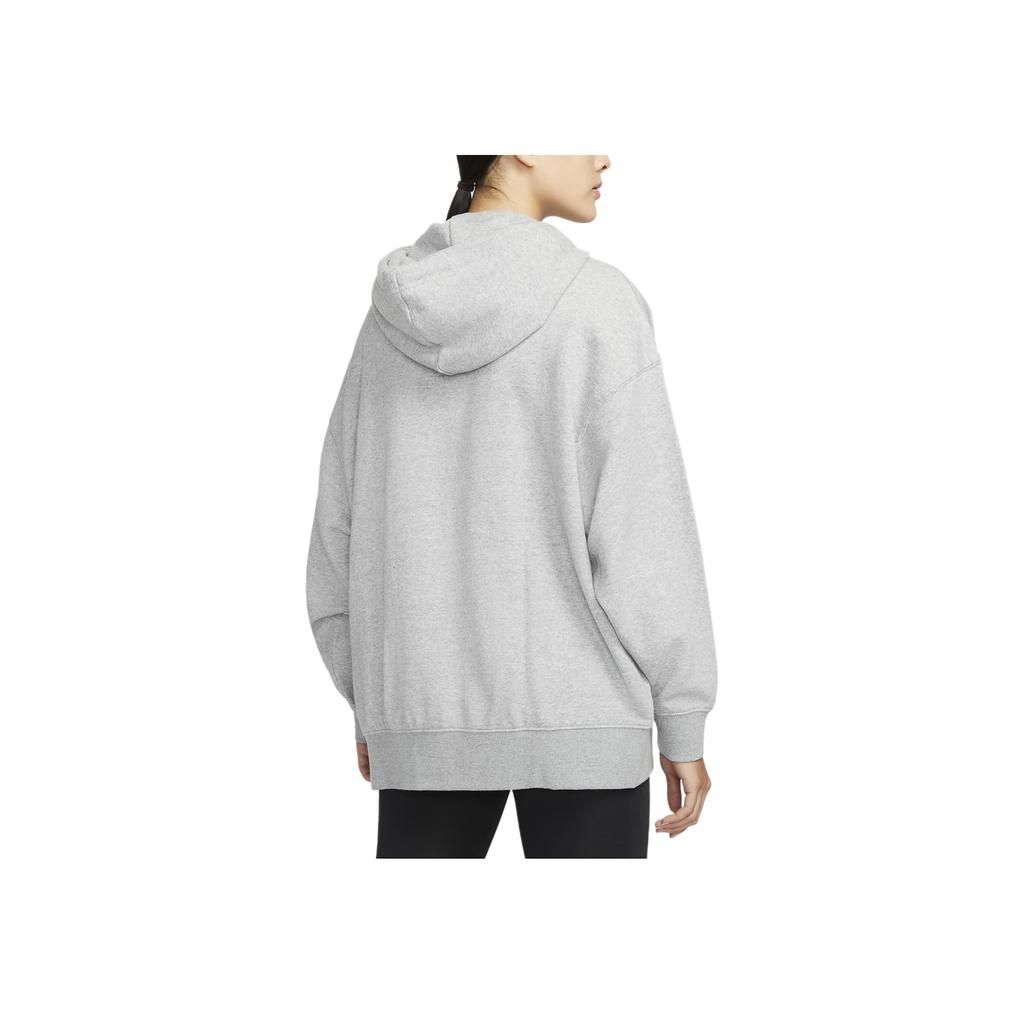 Nike Jaqueta de Manga Comprida com Capuz Forrada em Lã Feminina jaquetas Cinza-Claro DD5635-063