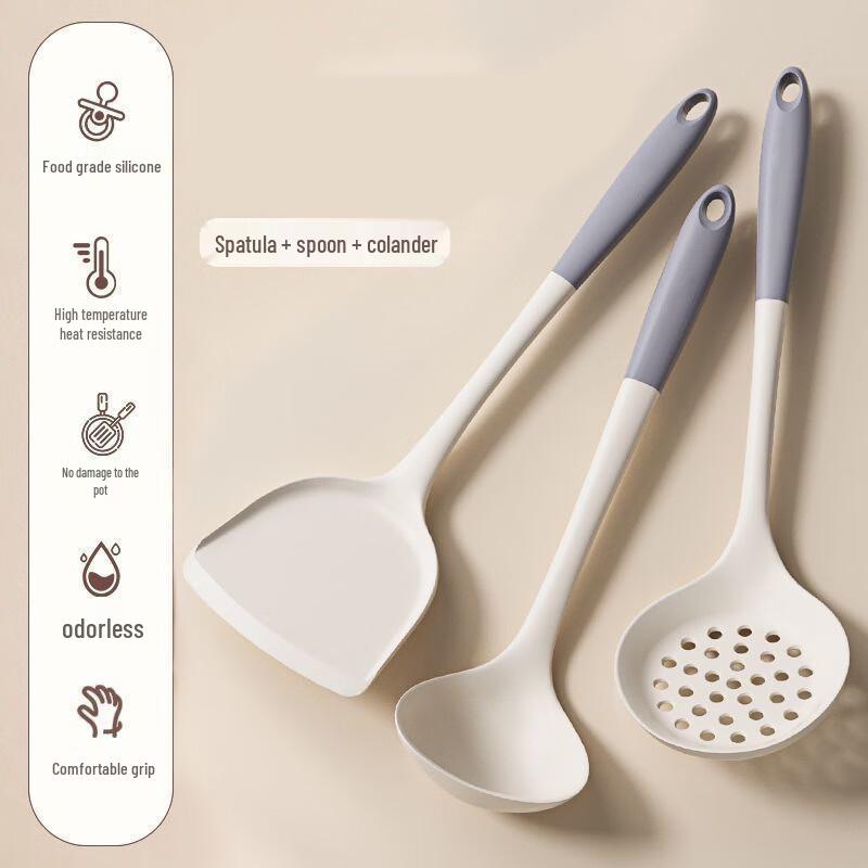 Food-Grade Silicone Kitchen Utensil Set