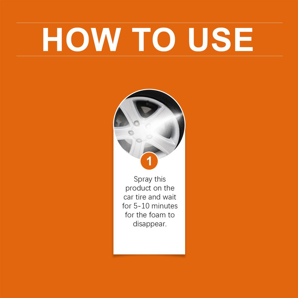 Tire Rim Foam Cleaner Car Tire Trim Scratch Stains Remover Auto Wheel Polishing Refurbishment Agent Car Detaling Maintenance