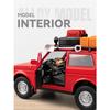 1/24 Russian LADA NIVA WILD VERSION Alloy Car Model Sound and Light Pull Back Children's Toy Collectibles Birthday Gift