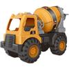 Model de vehicul de inginerie de dimensiuni mari, plastic, excavator, macara, mixer, basculantă, mașini, set de jucării pentru copii, băieți, joc de nisip în aer liber