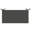 2 piece bench cushion set SOEST 2 pcs 100percent  polyester anthracite
