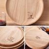 Rubberwood Square Serving Tray