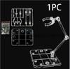 Clear Action Figure Display Stand – Assemble able Model Support Base for HG/RG/SD/SHF Gundam