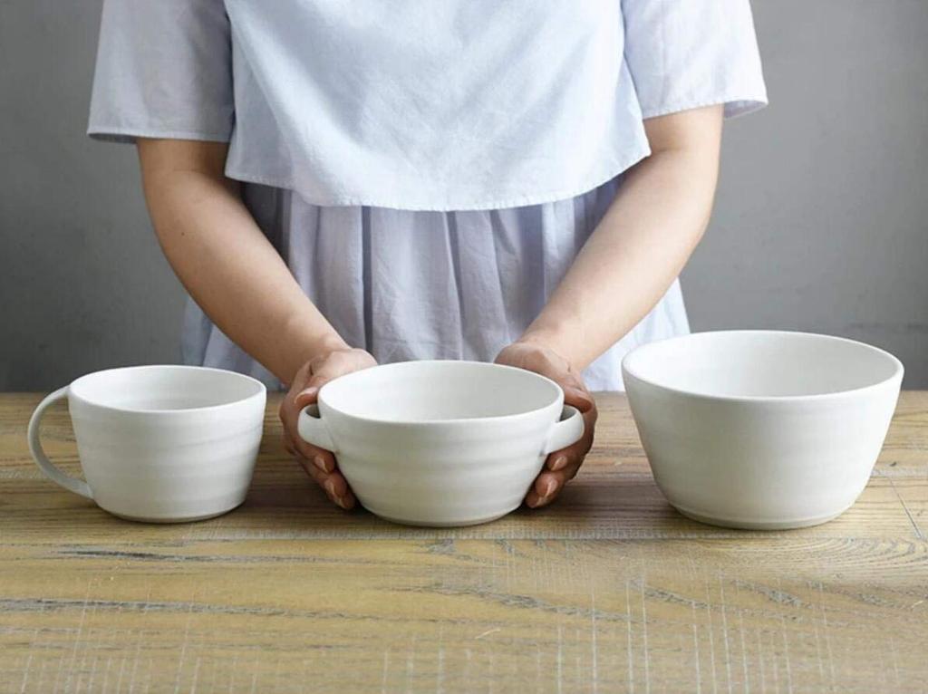 KINTO Handle RIPPLE 20420 Bowl, Pink, 135mm, (Ripple)