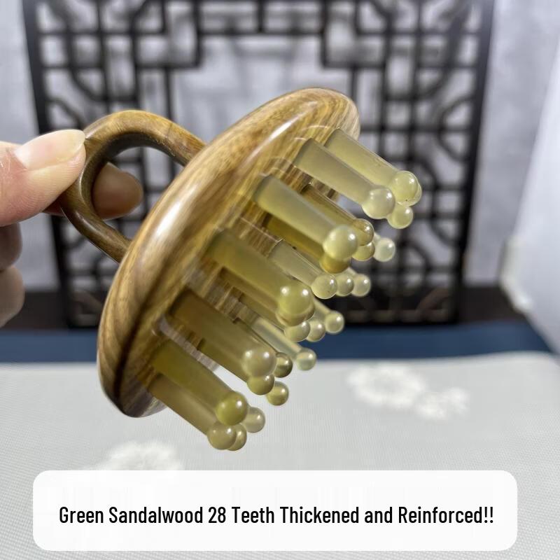 

Массажная расческа по меридиану рога