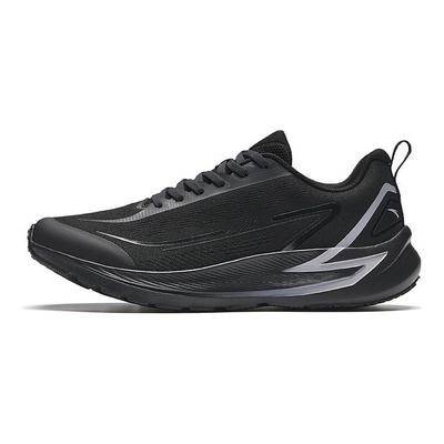 Leichte Stoßdämpfung Rutschfest Low-Top Lässige Laufschuhe Herren Sneaker Schwarz Grau 112435547-7