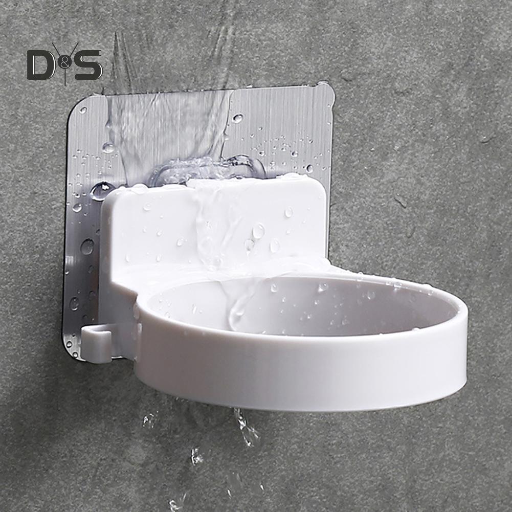 Wild Bluebell Bathroom Wall Mounted Electric Hair Dryer Holder Storage Rack Shelf