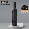 Windproof Automatic Folding Umbrella, 125Cm Large Umbrella Surface, Sun Uv Protection Upf50+ Rain Umbrellas For Man And Women