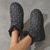 Hot Cotton Shoes Women's Winter Snow Boots New Korean Version 4.5 Cm Thick Bottom Versatile Fleece-lined Warm Short Boots Botas