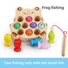 Wooden Childrens Magnetic Fish Catching Toy For Early Education And Focus Development