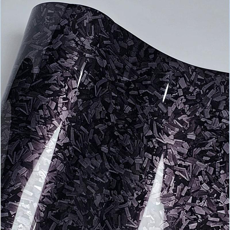 New Forged carbon matte black Carbon Vinyl Wrap Film Self Adhesive DIY Styling for motorcycle Car Wrap Exterior Cover Stickers