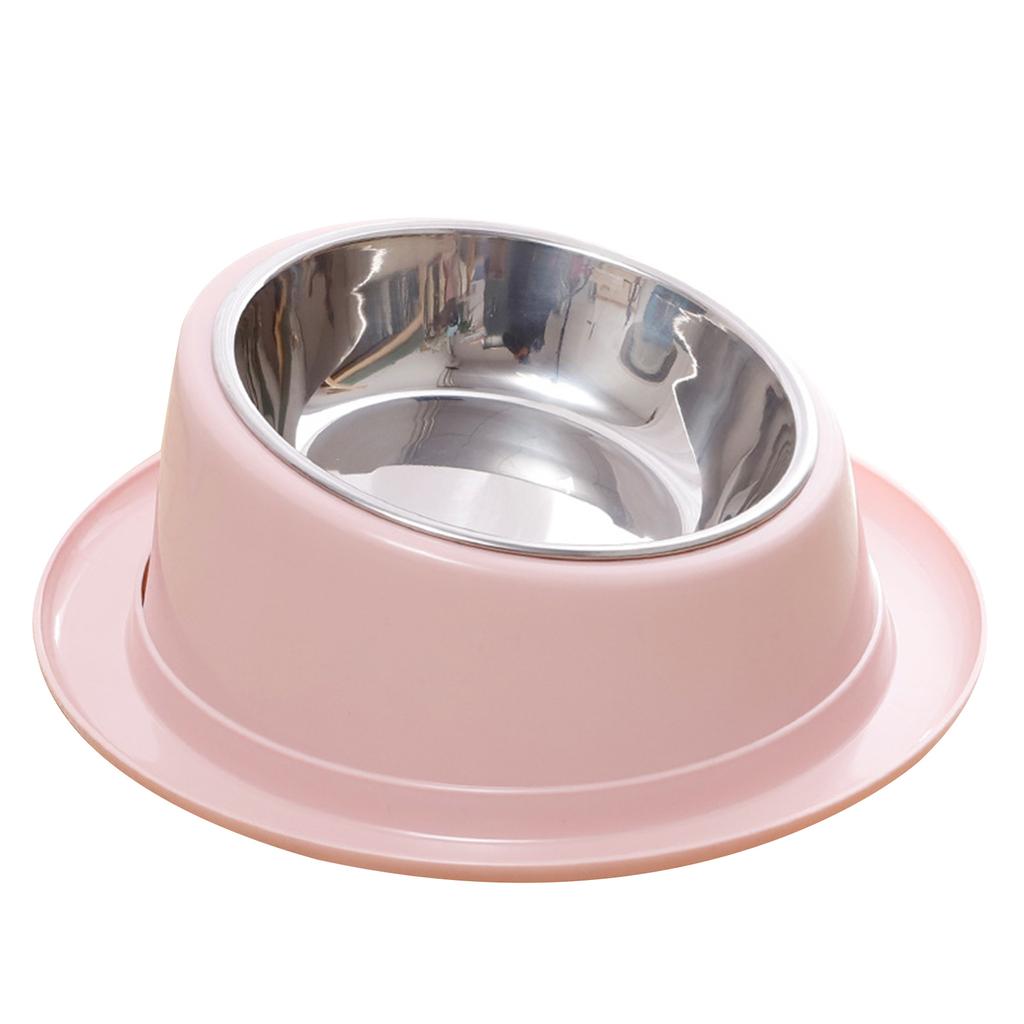 Pet Dishes Bowls with Stand for Kitten Small Dogs Food & Water Bowl 3 Options Tilted Elevated Bowl Protect Pet's Spine
