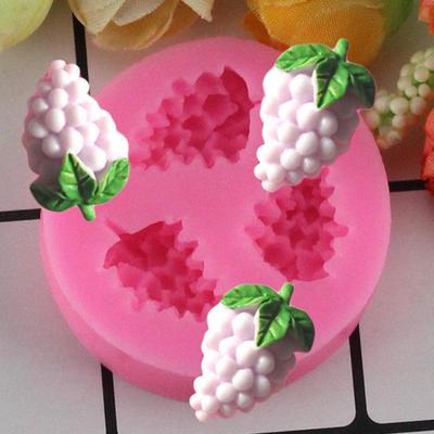 Silikonform Trauben 3D Handwerk Seifenformen Fondant Kuchen Dekorieren Formen Schokolade Süßigkeiten Formen