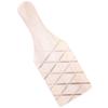Ceramics Training Handmade DIY Clay Sculpture Clapboard Solid Wood Wooden Hammer Tile Mudboard with Groove (grid) Paddle Tool
