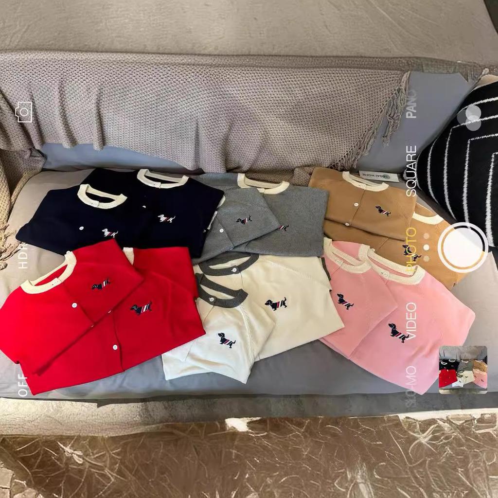 Trendiger Strick-Cardigan für Jungen, Mädchen und Paare – Frühling & Herbst TB Welpen-Design