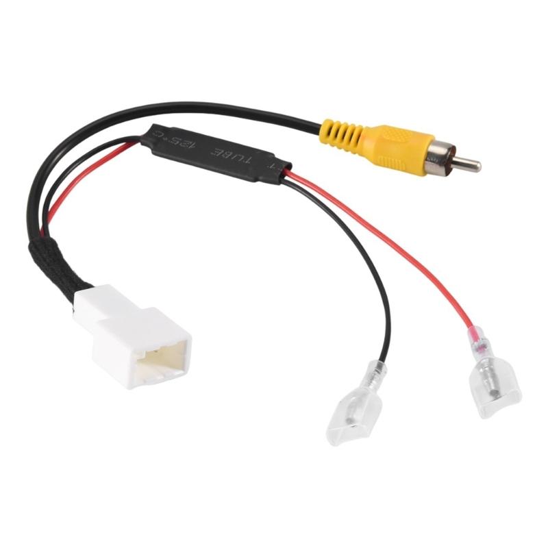 

Car Reverse Camera Cable Radio Back Up Monitor Connector Retention Wiring Harness Clear View Suitable for Safer Parking 1