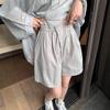 2025 Women's Elastic High-Waist Wide Leg Mid-Length Summer Shorts