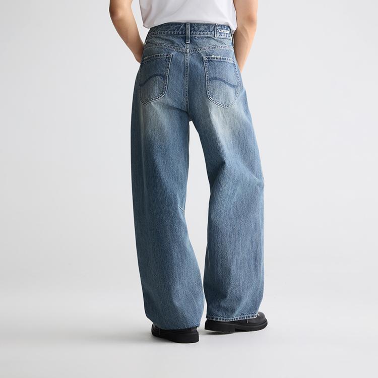 Lee Loose Fit Mid Rise Retro Casual Denim Pants Unisex Bottoms LUB010949212648A11231