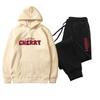 Trendy Men's & Women's Casual Printed Hoodie & Sweatpants Set