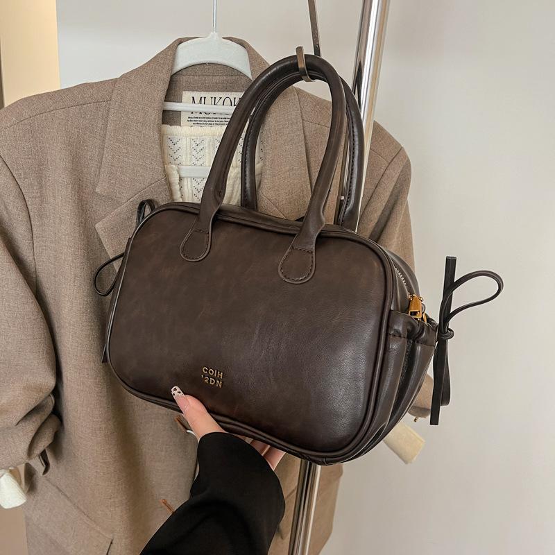 Soft Leather Bag Women's New Versatile Fashion Handbag Shoulder Messenger Bag