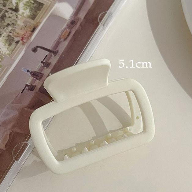 Square Small Grab Clip, Female Hair Grab, Back Of Head, Disc Hair Clip, Semi-Tie Hair Clip, Shark Clip, Headdress.