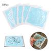10 pcs Bathtub Disposable Sink Shower Bath Hair Catcher Mesh Stickers Filter Floor Drain Cover