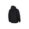 Nike Color-block Warm Comfort Casual Sport Hooded Cotton Jacket Men Outerwear Black CV9187-010