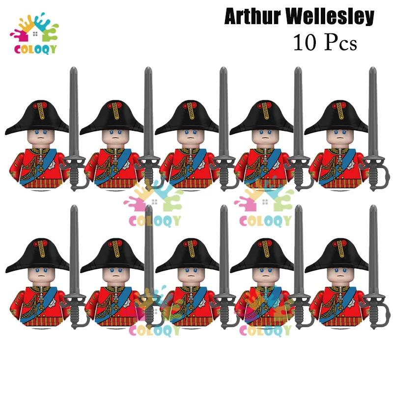 New Kids Toys Napoleonic Wars General Soldier Building Blocks Imperial Navy Mini Action Figures Toys For Kids Birthday Gifts