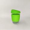 Silica Gel Glass Coffee Cup Cork Set of Insulation Against the Hot Ideas with Cup
