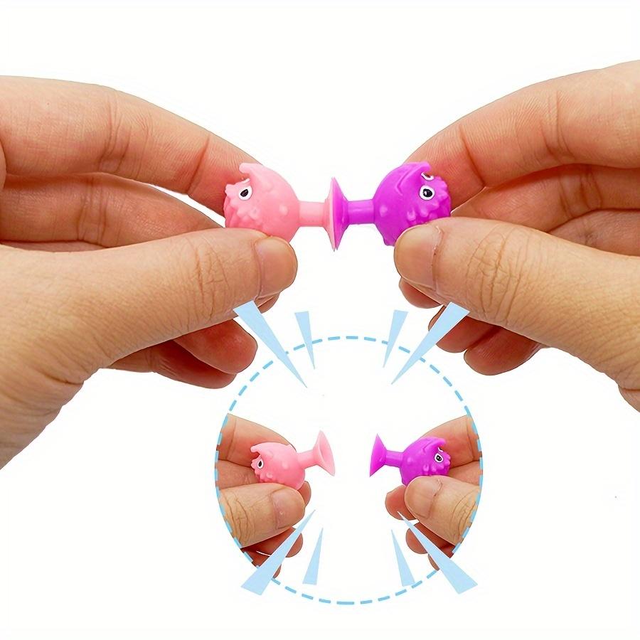 10-50pcs Mini Suction Cup Monster Collectibles Desk Window Decor Novelty Figure Monster Clings for Office Home Birthday Gift JXB