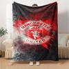 Manchester Blanket Comfortable Suitable for Bed Bedding Seaside All-Season Use Digital Print Gift for Travel Home Birthdays