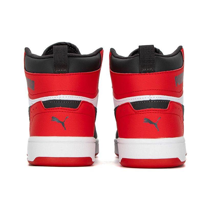 Puma Rebound Joy Casual Comfort Sneakers Średniej Wysokości Sneakersy Unisex Białe Niebieskie Czerwone 374765-19