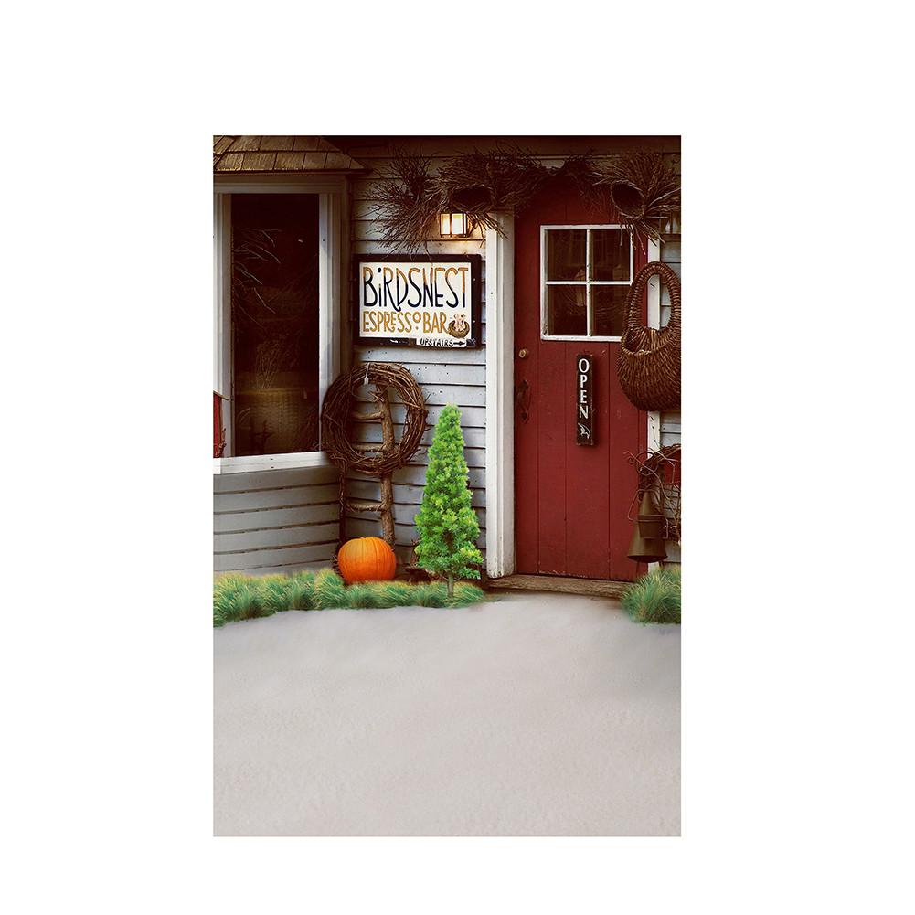 Vintage wedding street Backdrop Banner-Garage,Wedding,Party Decor for Photo Shoots,Event Setup,Indoor/Outdoor Decor