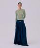 WNDERKAMMER Crinkle T-Shirt_Green