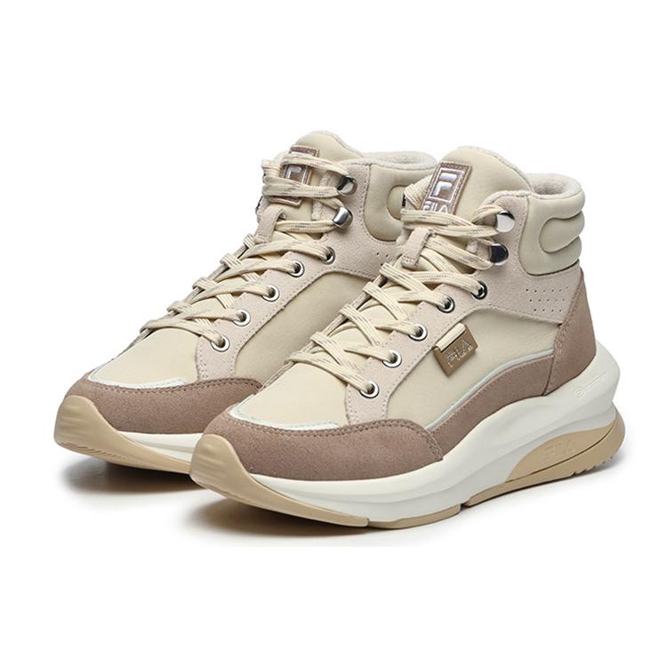 FILA Casual Boots 'Cream White Pink' Women's F12W144405FAL