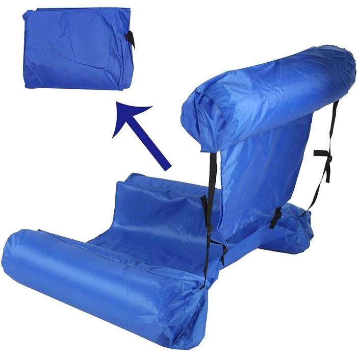 Water Chair Swimming Mattress Inflatable Hammock Pool Deckchair