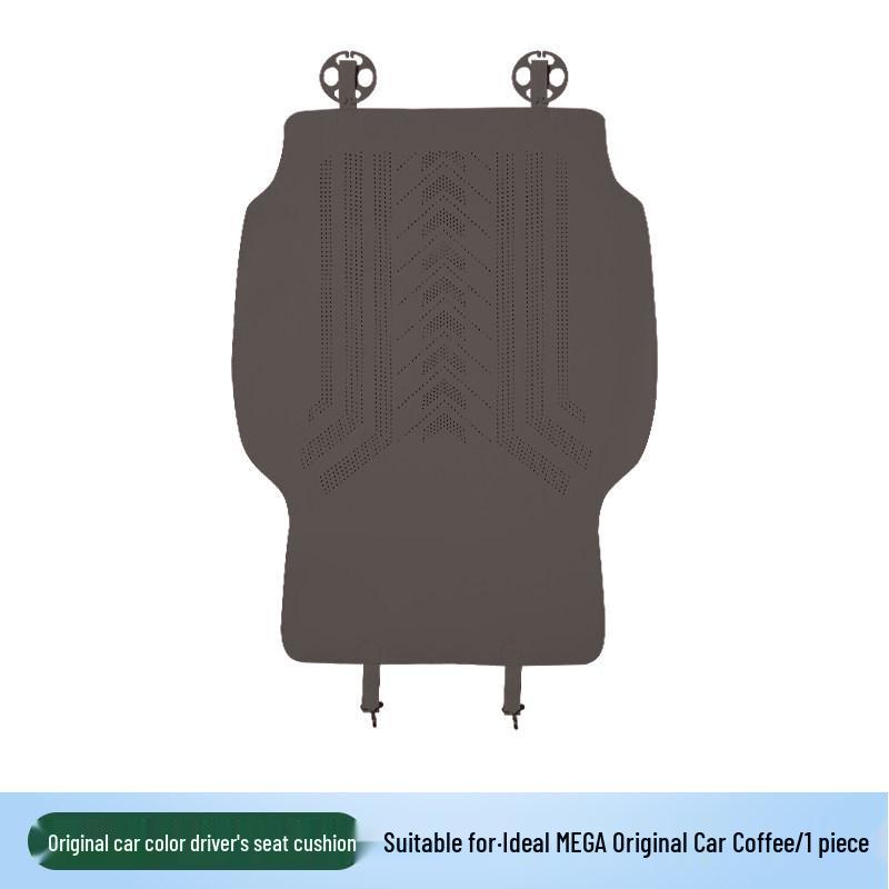 Ideal MEGA All-Season Nappa Leather Anti-Slip Car Seat Cushion & Cover