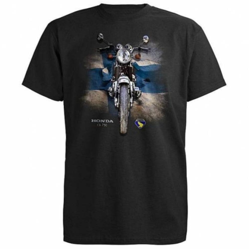 

Honda Mens and Womens Tshirt Summer Brand Cotton Sports Tee Honda 750 Shortsleeved Spring Autumn Motorcycle Cycling Top 4XL