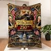 Halloween blanket Cartoon printed bear blanket Animation peripheral blanket Sofa blanket