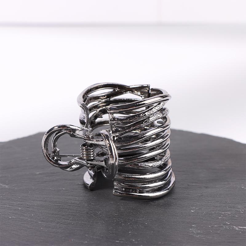 High Ponytail Clip For Women Fashion Metal Hair Claw Girls Clamps Girl Fixed Hairpin Claw Clip Hair Accessories Headwear