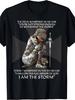 Unisex T-shirt I Am The Storm Christian T-Shirt - Full Armor of God Faith Overcomer Tee, Premium Soft Breathable Lo