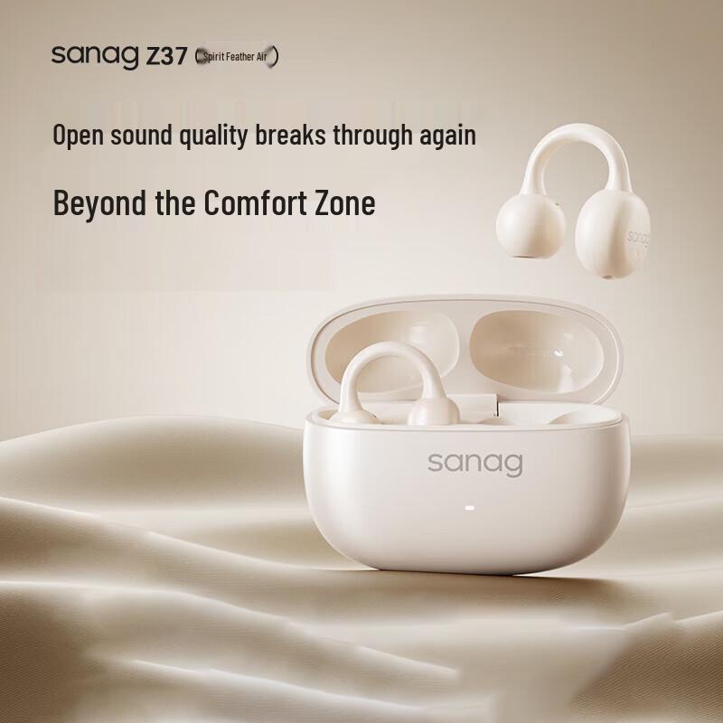 SANAG Z37 Open-Ear Clip-On Bluetooth Headset