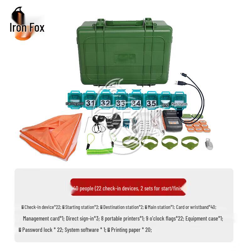 Iron Fox Orienteering & Marathon Electronic Timing System