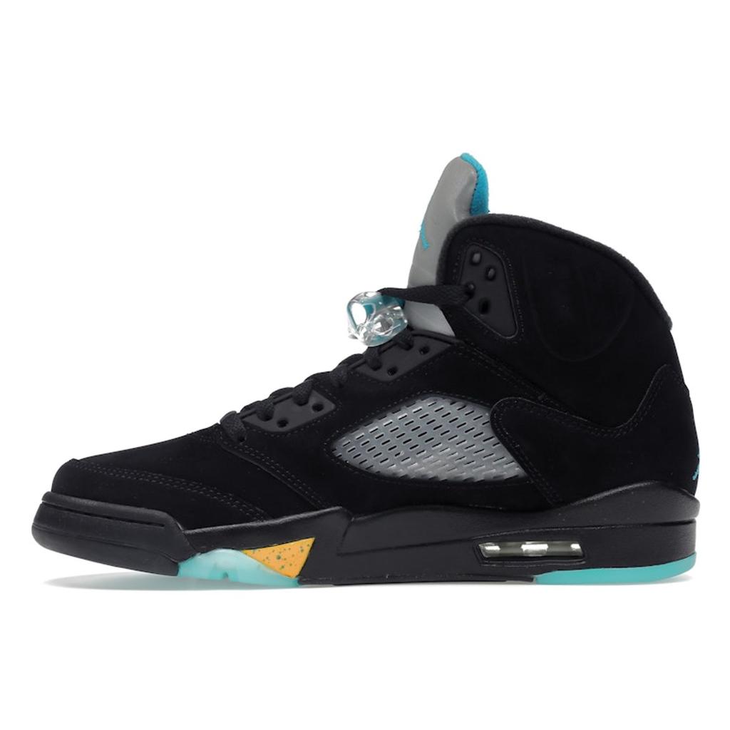 Air Jordan 5 Retro Aqua Męskie Sneakersy Czarny Aquatone Taxi DD0587-047
