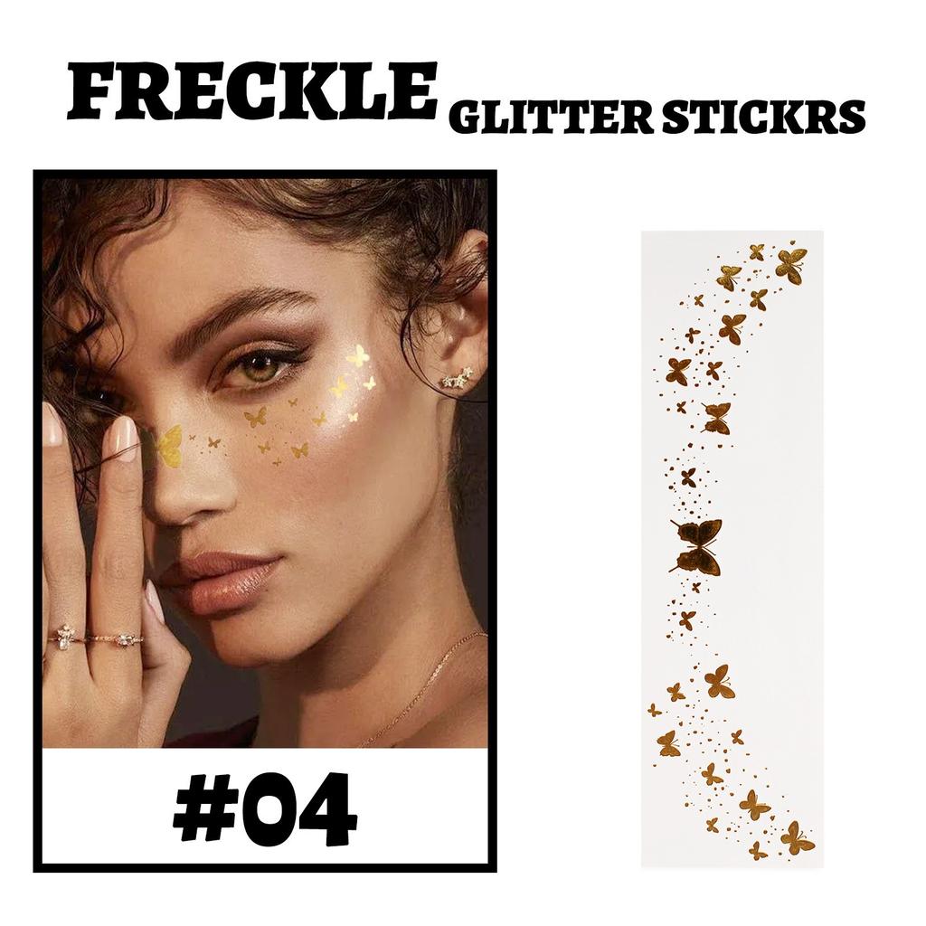 Sommersprossen Gesichtsaufkleber Diamant Wasserdichte Aufkleber Umweltfreundliche Gesichtsaufkleber Augenbrauenaufkleber Gesicht Maskerade Gesicht