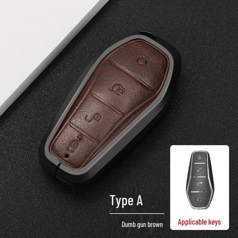 Full Coverage Key Case for BYD Models: Song, QinPLUS/dmi, Dolphin, e2, Tang, Han EV, e3, and Destroyer 05.