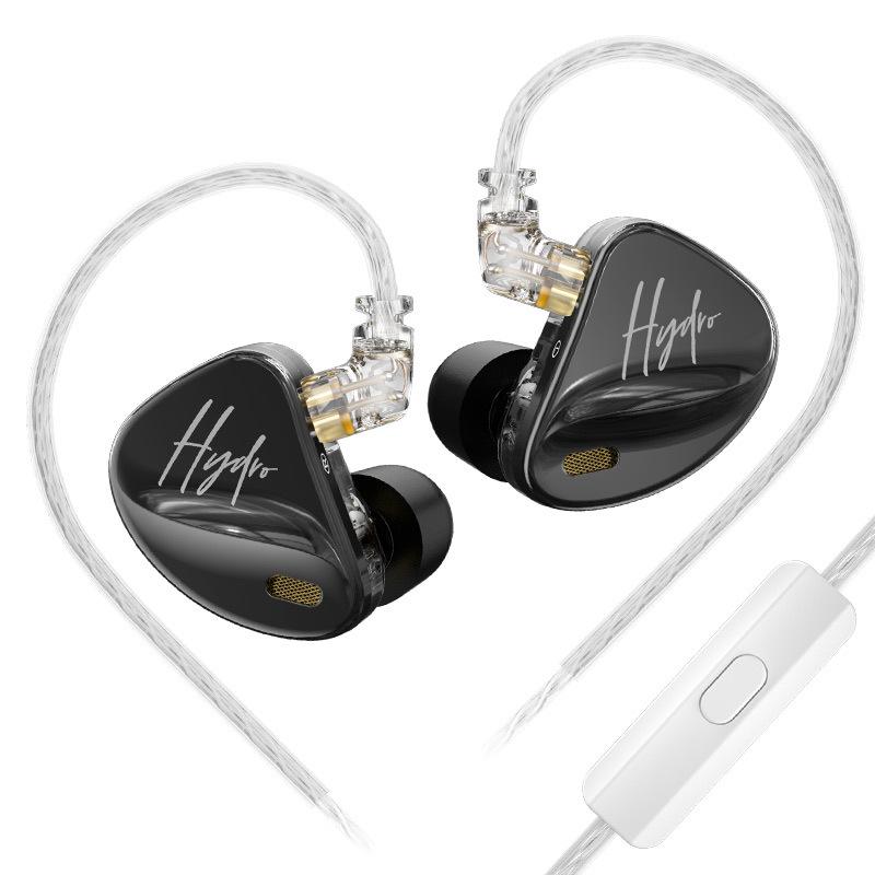 CCA Hydro 20-Unit Dynamic-Balanced Armature HIFI In-Ear Audiophile Earphones with In-Line Remote for Streamers