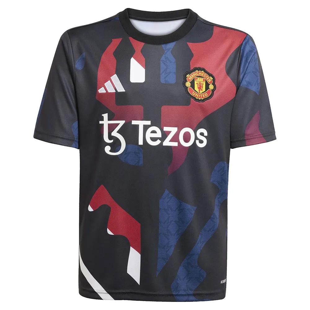 Adidas Maillot d'échauffement Manchester United T-Shirt 100% recycled polyester